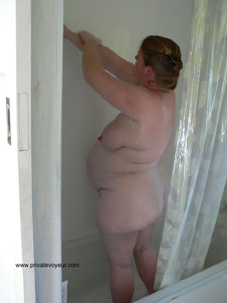 Voyeur Chubby Shower